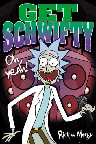 Posters Plakát, Obraz - Rick and Morty - Schwifty, (61 x 91,5 cm) Posters Plakát, Obraz - Rick and Morty - Schwifty, (61 x 91,5 cm)