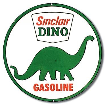 Posters Plechová cedule SINCLAIR DINO GASOLINE, (30 x 30 cm) Posters Plechová cedule SINCLAIR DINO GASOLINE, (30 x 30 cm)