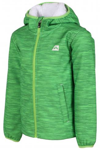 ALPINE PRO Chlapecká bunda Baltazaro - zelená ALPINE PRO Chlapecká bunda Baltazaro - zelená