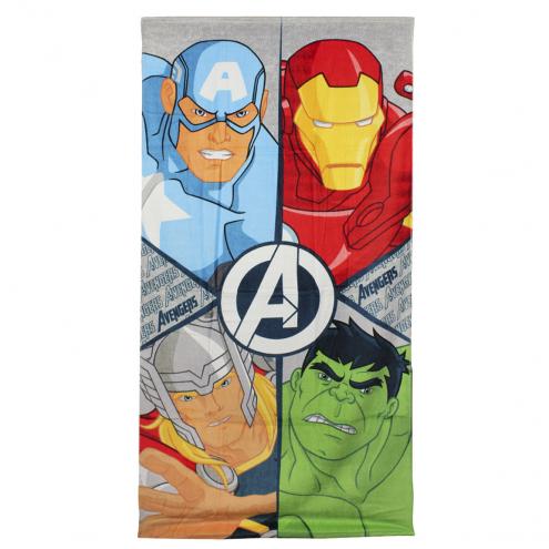 Disney Brand Chlapecká plážová osuška Avengers - barevná Disney Brand Chlapecká plážová osuška Avengers - barevná