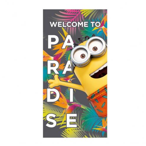 Disney Brand Plážová osuška Mimoni, Mimoň v ráji Disney Brand Plážová osuška Mimoni, Mimoň v ráji