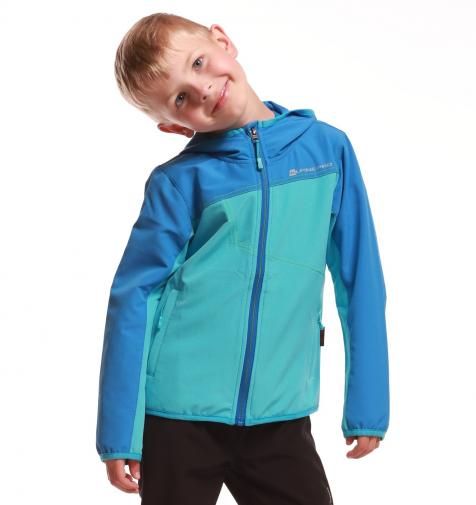 ALPINE PRO Chlapecká bunda Brennibo - modrá ALPINE PRO Chlapecká bunda Brennibo - modrá