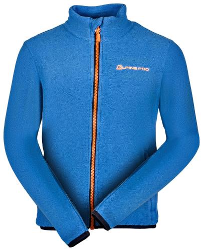 ALPINE PRO Chlapecká mikina Cassiuso - modrá ALPINE PRO Chlapecká mikina Cassiuso - modrá