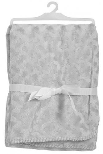 Baby Dan Dětská deka double fleece oboustranná, 75x100 cm - šedá Baby Dan Dětská deka double fleece oboustranná, 75x100 cm - šedá
