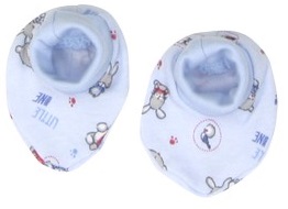 Mamatti Chlapecké ponožky/capáčky Kamarádi - modré Mamatti Chlapecké ponožky/capáčky Kamarádi - modré