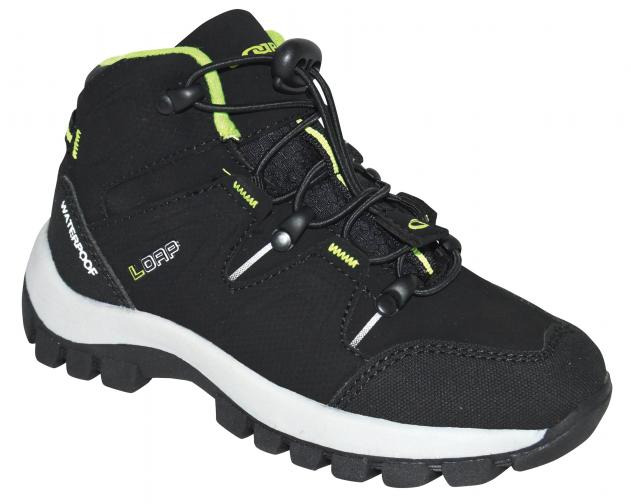 LOAP Chlapecké outdoorové boty Tarby - černé LOAP Chlapecké outdoorové boty Tarby - černé