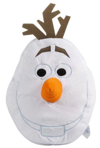 CTI Dětský 3D polštář Frozen - Olaf, 48x35 cm - bílý CTI Dětský 3D polštář Frozen - Olaf, 48x35 cm - bílý
