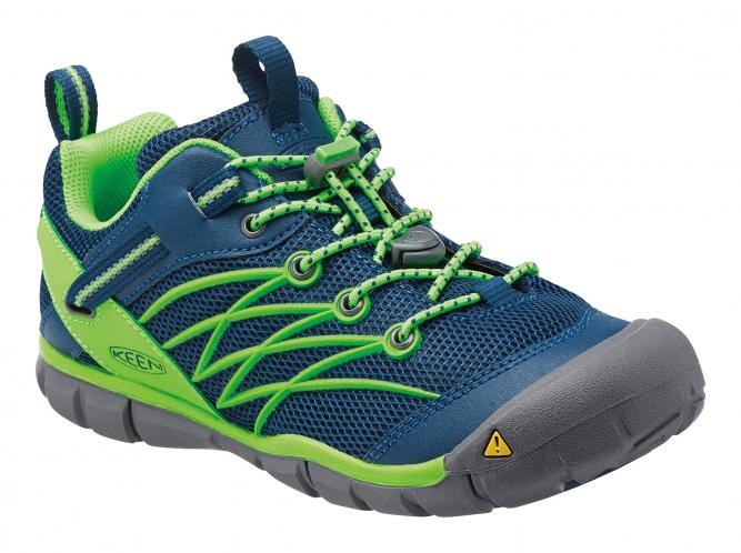 Keen Chlapecké outdoorové tenisky Chandler CNX K, poseidon/jasmine green Keen Chlapecké outdoorové tenisky Chandler CNX K, poseidon/jasmine green