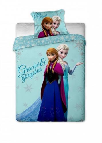 Jerry Fabrics Povlečení Frozen sisters bavlna 140x200 70x90 Jerry Fabrics Povlečení Frozen sisters bavlna 140x200 70x90