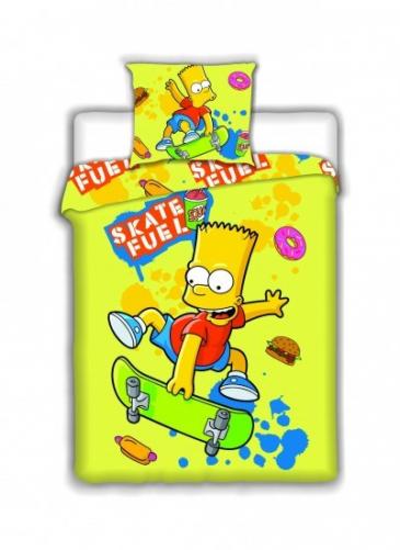 Jerry Fabrics Povlečení bavlna Bart Simpson skate 140x200 70x90 Jerry Fabrics Povlečení bavlna Bart Simpson skate 140x200 70x90