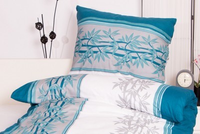 XPOSE ® Bavlněné povlečení na dvě lůžka ŠTĚPÁNKA - modrá 70X90, 140X200 XPOSE ® Bavlněné povlečení na dvě lůžka ŠTĚPÁNKA - modrá 70X90, 140X200