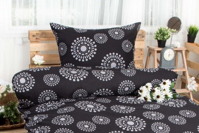 XPOSE ® Prodloužené bavlněné povlečení JANIS EXCLUSIVE - černá 140x220, 70x90 XPOSE ® Prodloužené bavlněné povlečení JANIS EXCLUSIVE - černá 140x220, 70x90