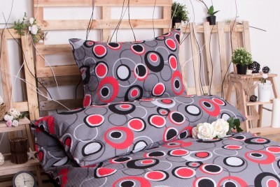XPOSE ® Krepové povlečení HEDVIKA - šedá 140x200, 70x90 XPOSE ® Krepové povlečení HEDVIKA - šedá 140x200, 70x90