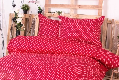 XPOSE ® Francouzské bavlněné povlečení MARKÉTA EXCLUSIVE - červená 200x220, 70x90 XPOSE ® Francouzské bavlněné povlečení MARKÉTA EXCLUSIVE - červená 200x220, 70x90