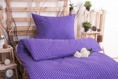 XPOSE ® Prodloužené bavlněné povlečení MARKÉTA EXCLUSIVE - fialová 140x220, 70x90 XPOSE ® Prodloužené bavlněné povlečení MARKÉTA EXCLUSIVE - fialová 140x220, 70x90