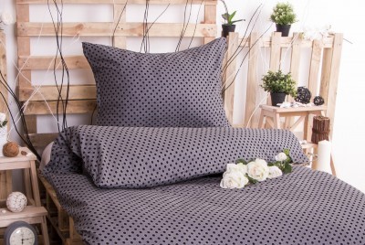XPOSE ® Bavlněné povlečení MARKÉTA EXCLUSIVE - šedá 140x200, 70x90 XPOSE ® Bavlněné povlečení MARKÉTA EXCLUSIVE - šedá 140x200, 70x90