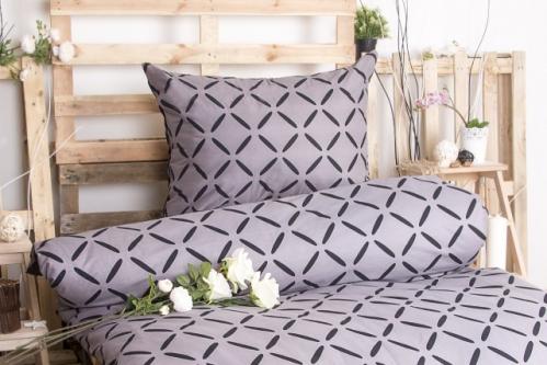 XPOSE ® Bavlněné povlečení KRISTÝNA EXCLUSIVE - šedá 140x200, 70x90 XPOSE ® Bavlněné povlečení KRISTÝNA EXCLUSIVE - šedá 140x200, 70x90