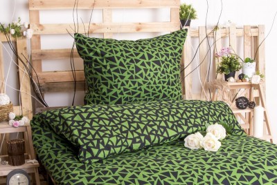 XPOSE ® Prodloužené bavlněné povlečení XENIE DUO EXCLUSIVE - zelená 140x220, 70x90 XPOSE ® Prodloužené bavlněné povlečení XENIE DUO EXCLUSIVE - zelená 140x220, 70x90