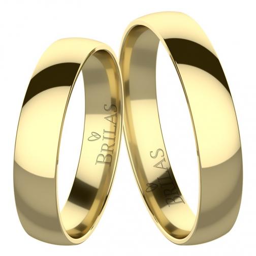 Absolon Gold - elegantní snubní prsteny ze žlutého zlata Absolon Gold - elegantní snubní prsteny ze žlutého zlata