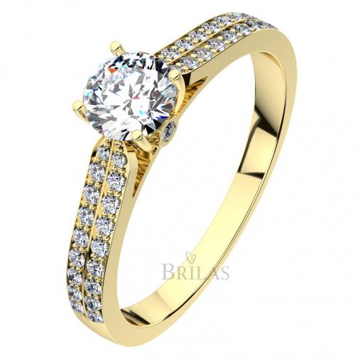 Afrodita Gold - luxusní zásnubní prsten Afrodita Gold - luxusní zásnubní prsten