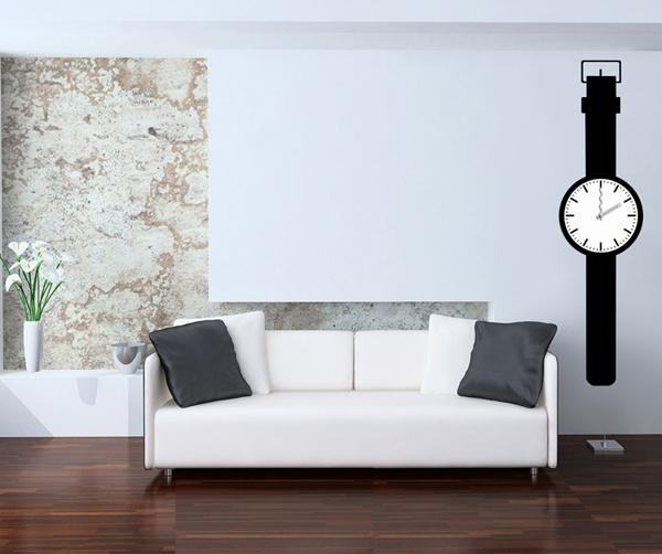 Nalepovací nástěnné hodiny - 25A016 Nalepovací nástěnné hodiny - 25A016