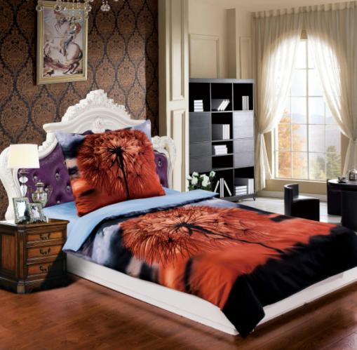 3D povlečení 140x200 + 70x90 - Pampeliška 3D povlečení 140x200 + 70x90 - Pampeliška