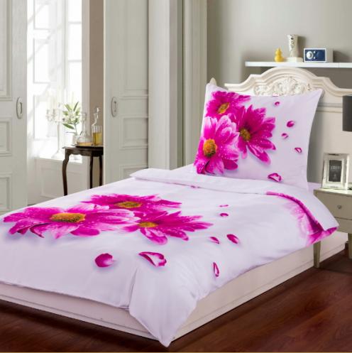 3D povlečení 140x200 + 70x90 - Gerbera 3D povlečení 140x200 + 70x90 - Gerbera