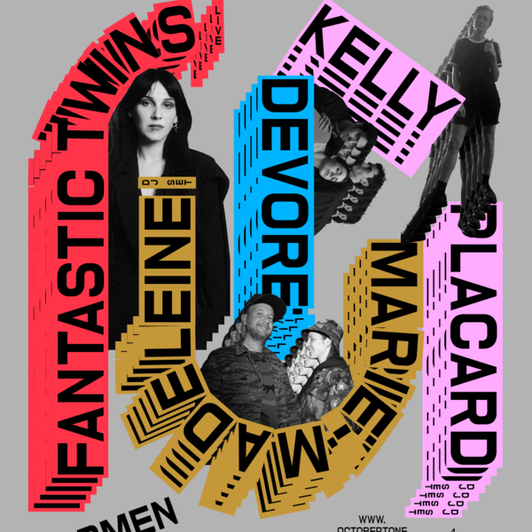FANTASTIC TWINS + DÉVORE + KELLY PLACARD + MARIE-MADELEINE