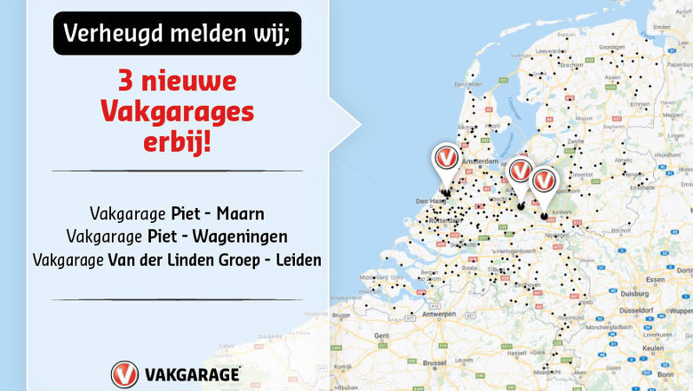DRIE NIEUWE VAKGARAGES ERBIJ!