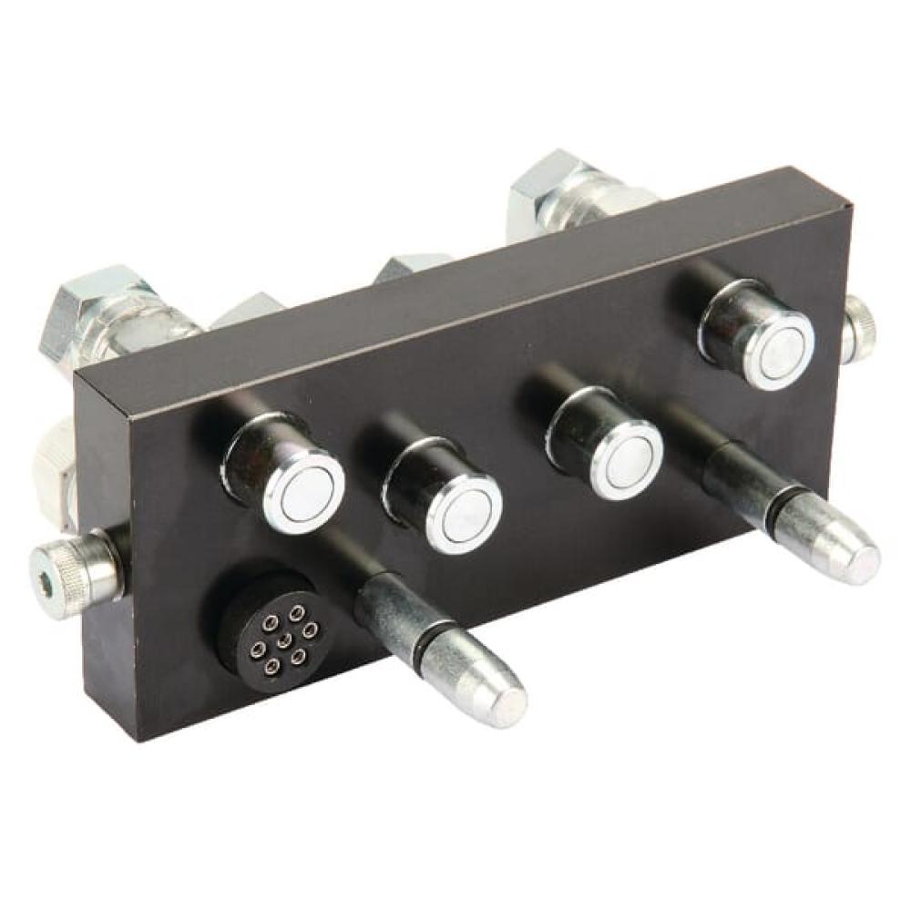 Multikoppeling male DN10 4x1/2" BSP wartel-1x electrisch