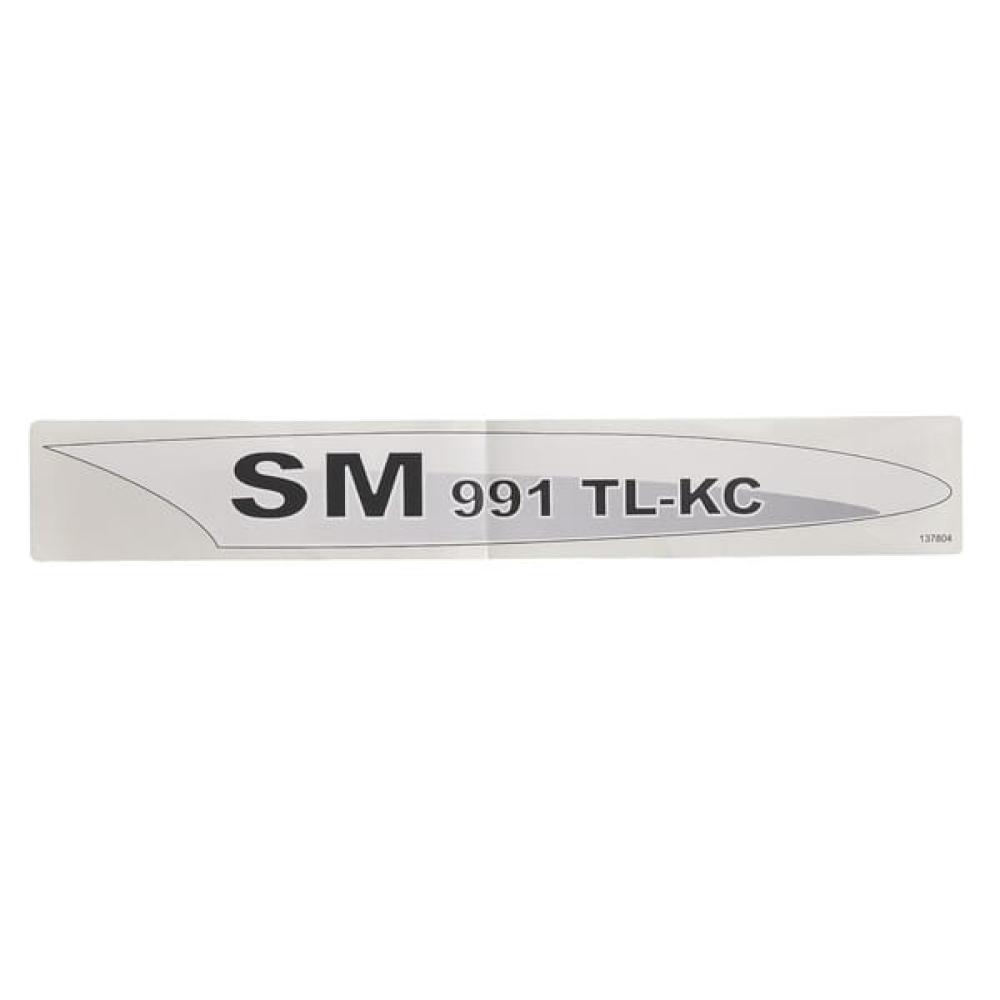 Sticker "SM 991TL-KC" R. Fella