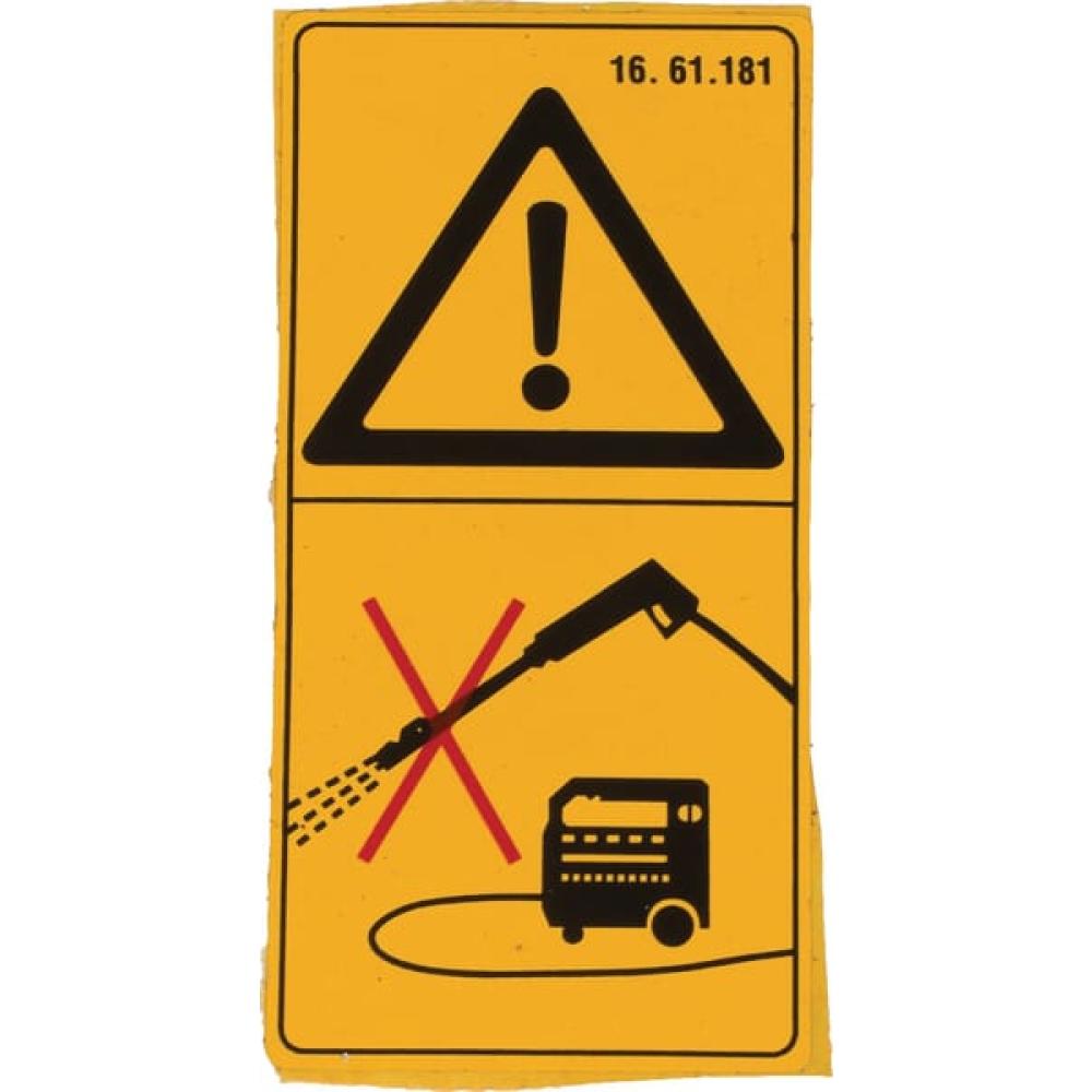Waarschuwingssticker
