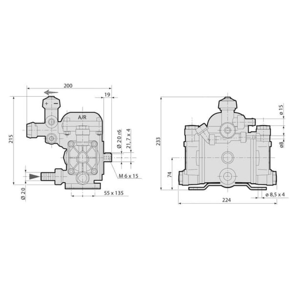 Pump AR 202 SP SGC BlueFlex