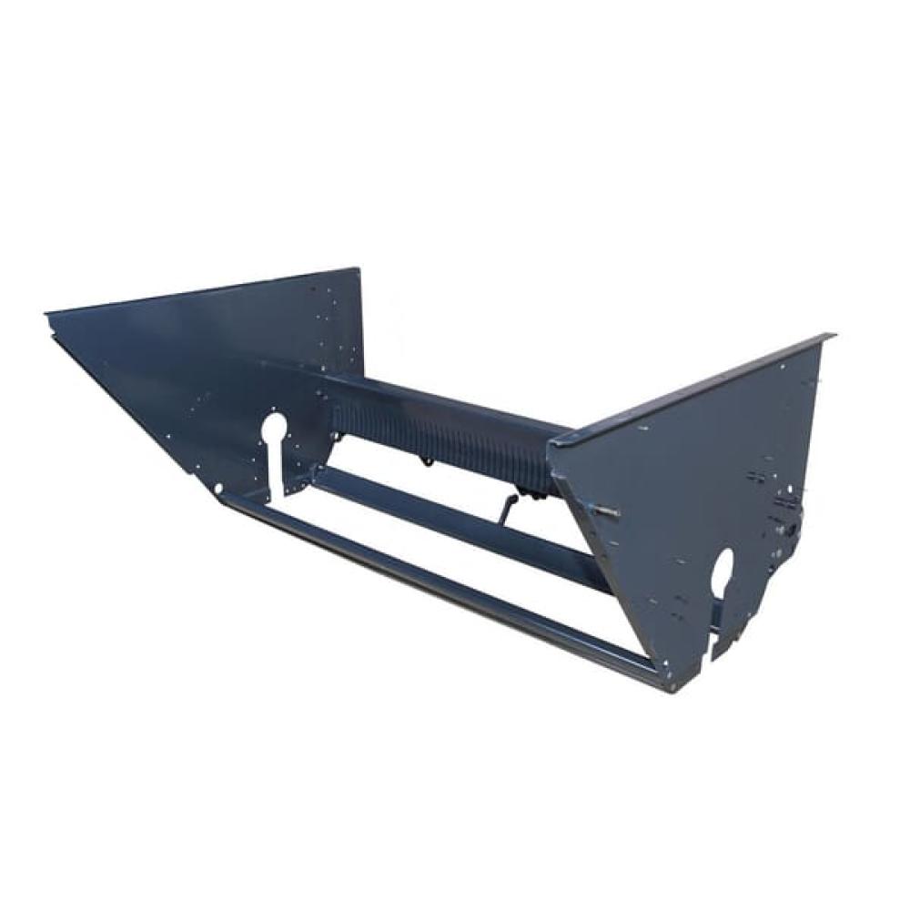 Angled front view with bag zipped and handles upright.