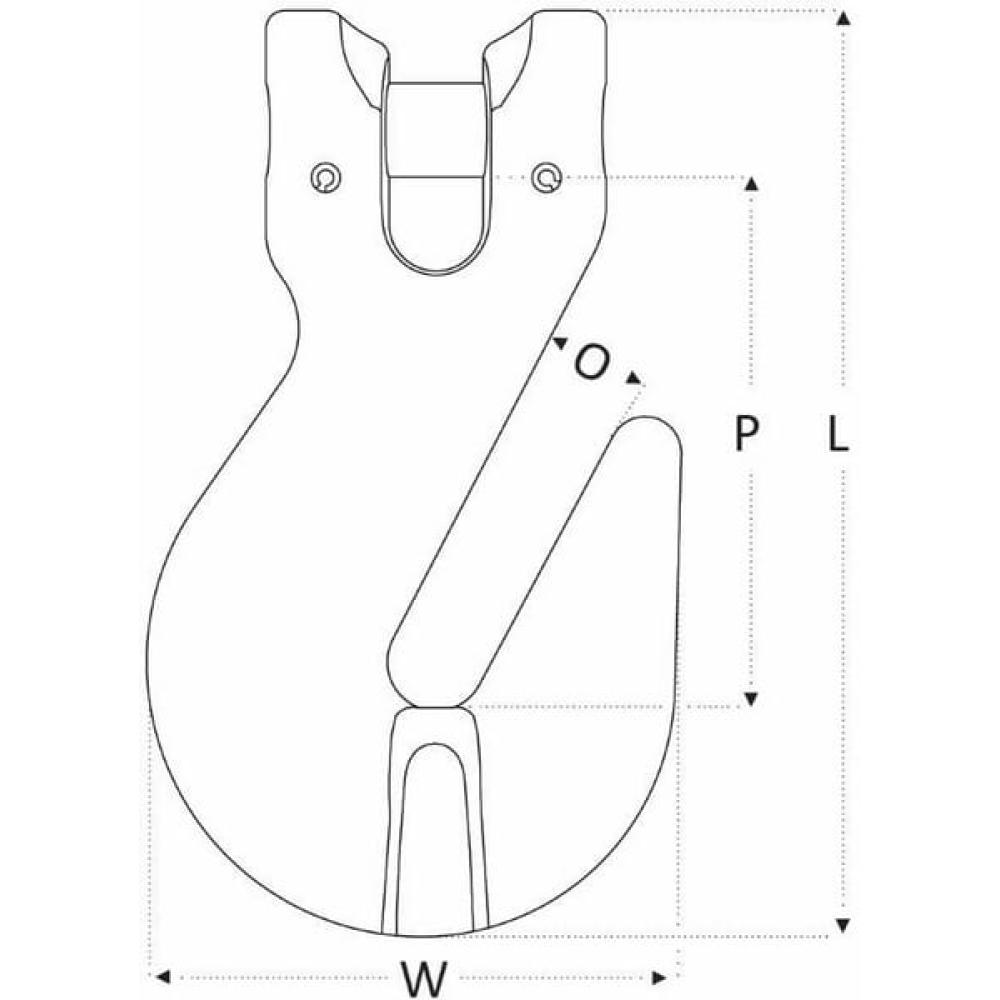 Inkorthaak + gaffel RCG-13