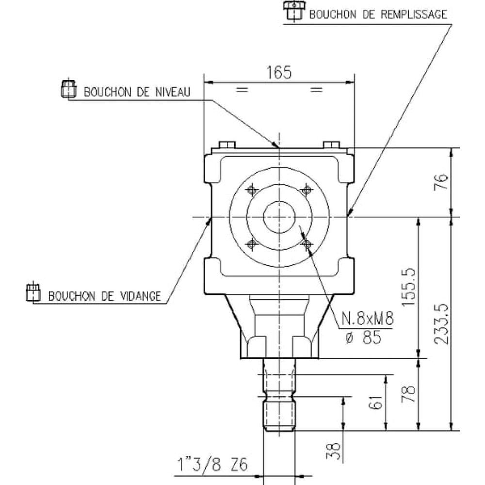 Tandwielkast T-27A