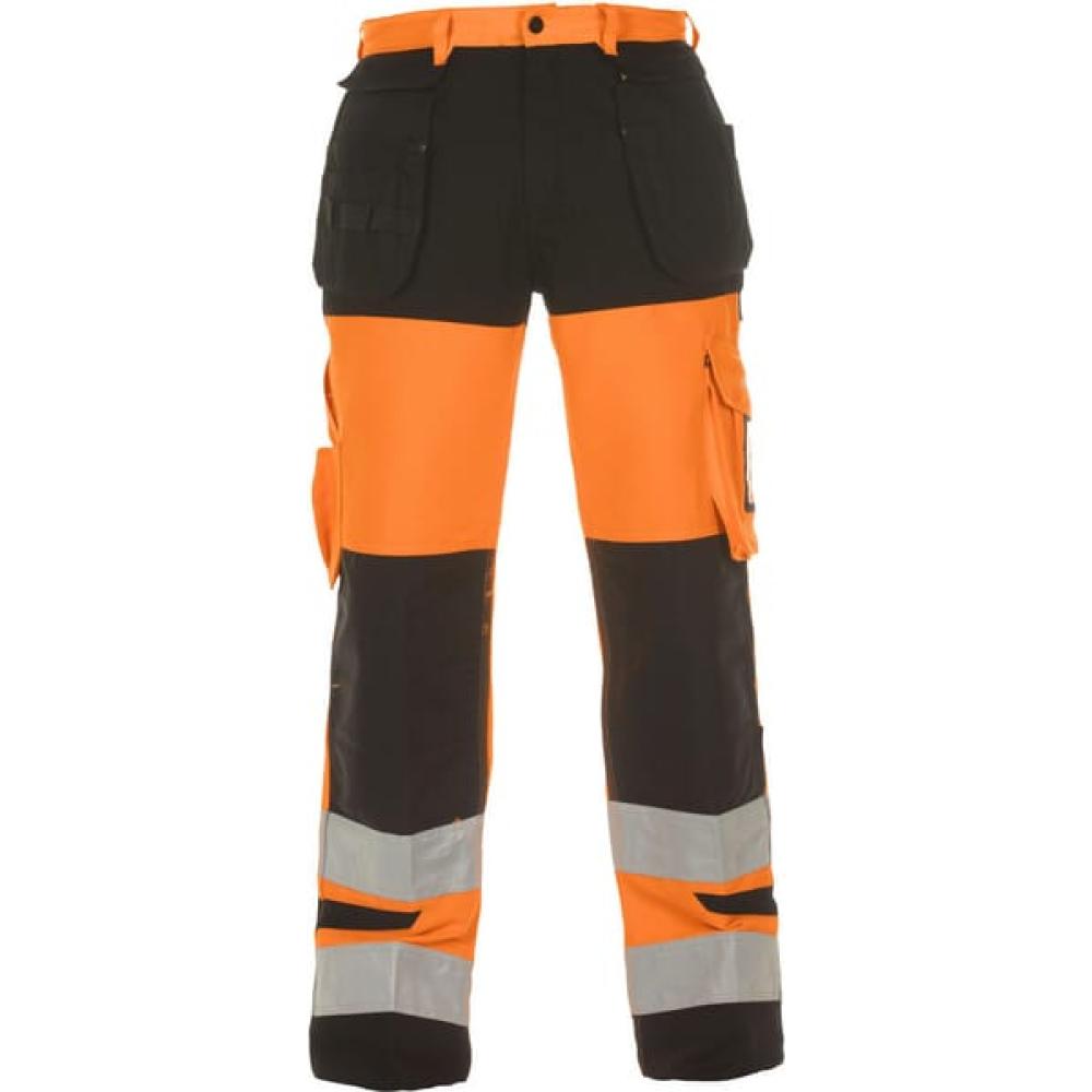 Broek 4XL Hi-Vis oranje/zwart Trendy High Visible Line Hydrowear