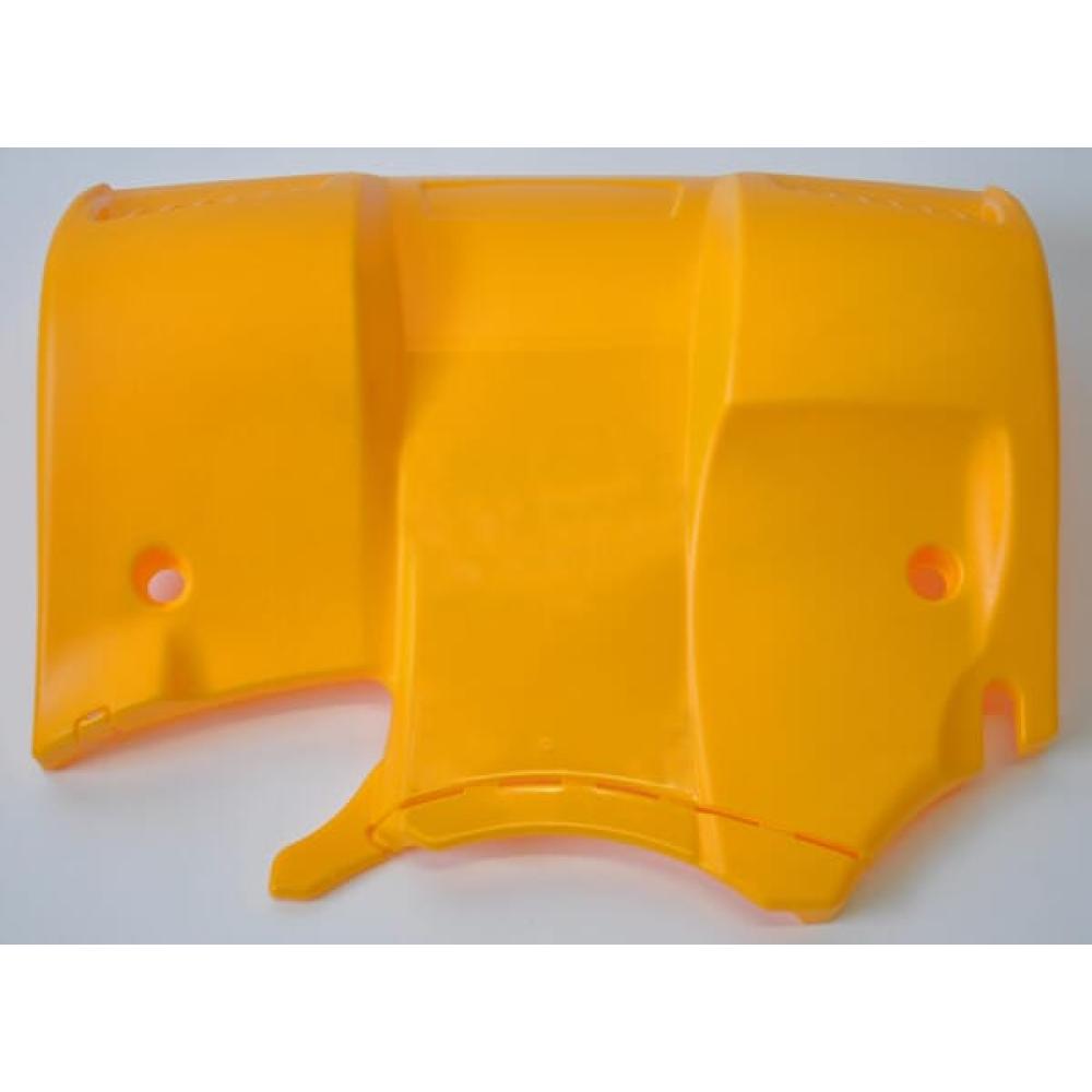 Angled front view with bag zipped and handles upright.