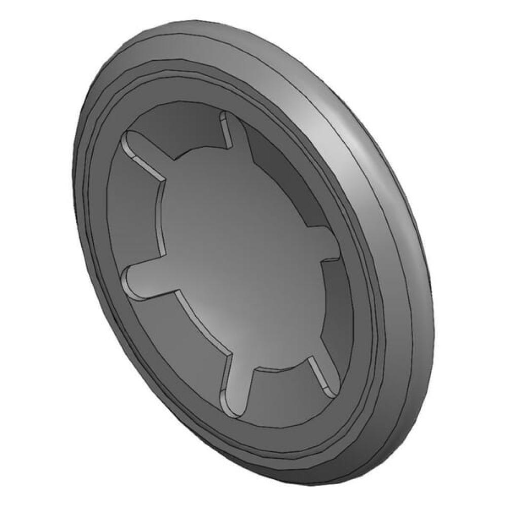 Klemring met kap Ø 10mm