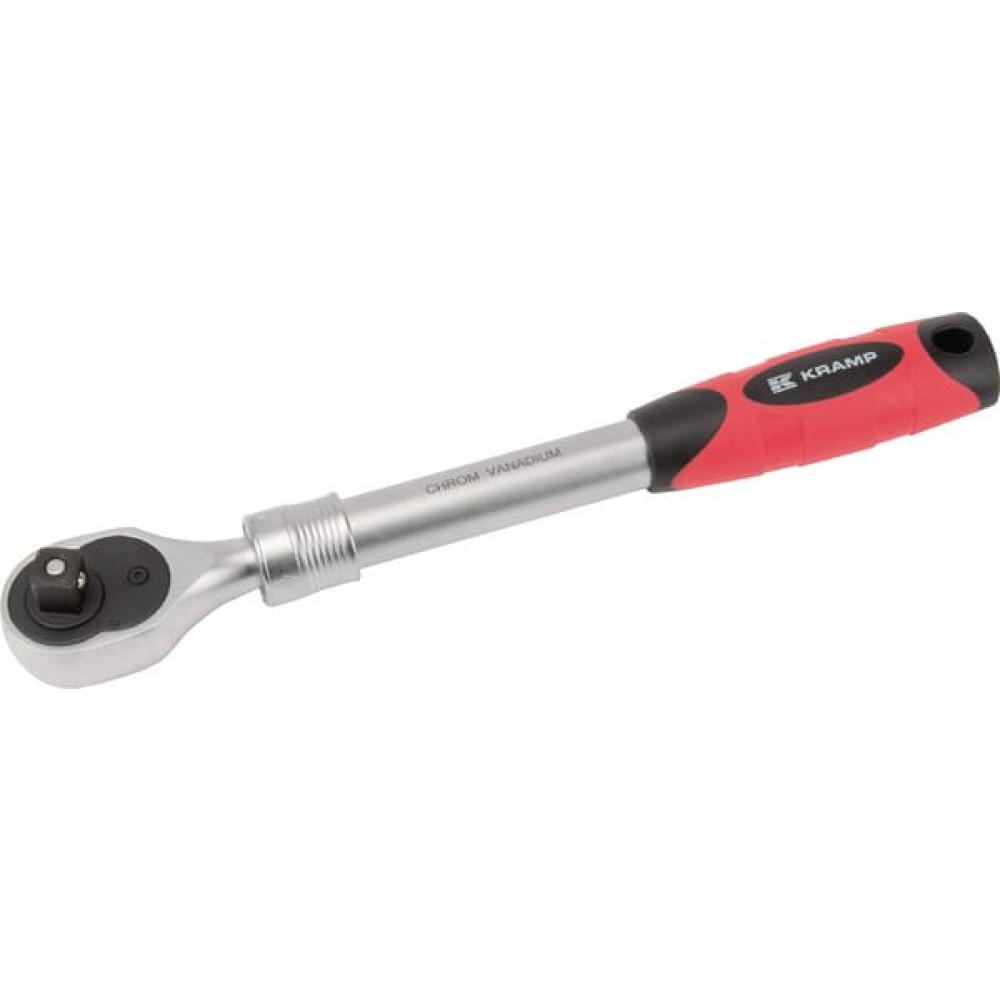 Ratelsleutel uitschuifbaar 1/2" L=305-445 mm