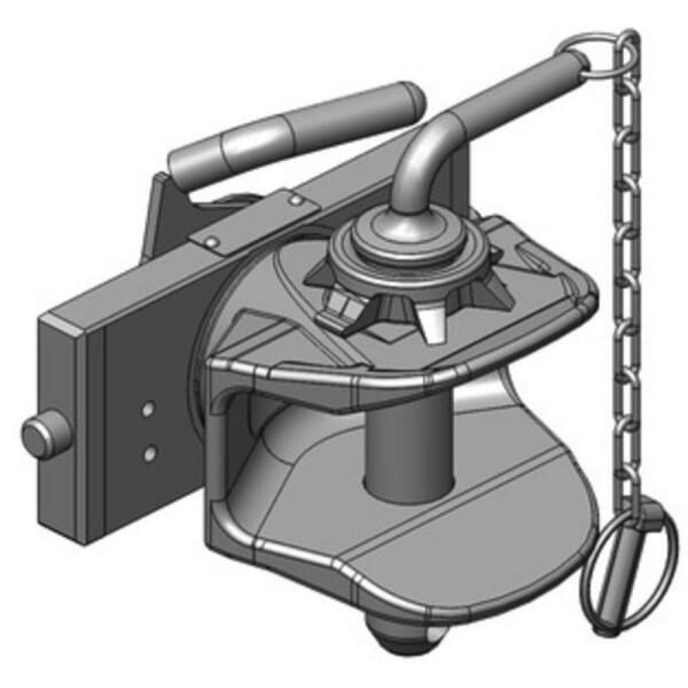 Aanhangwagenkoppeling 200 mm