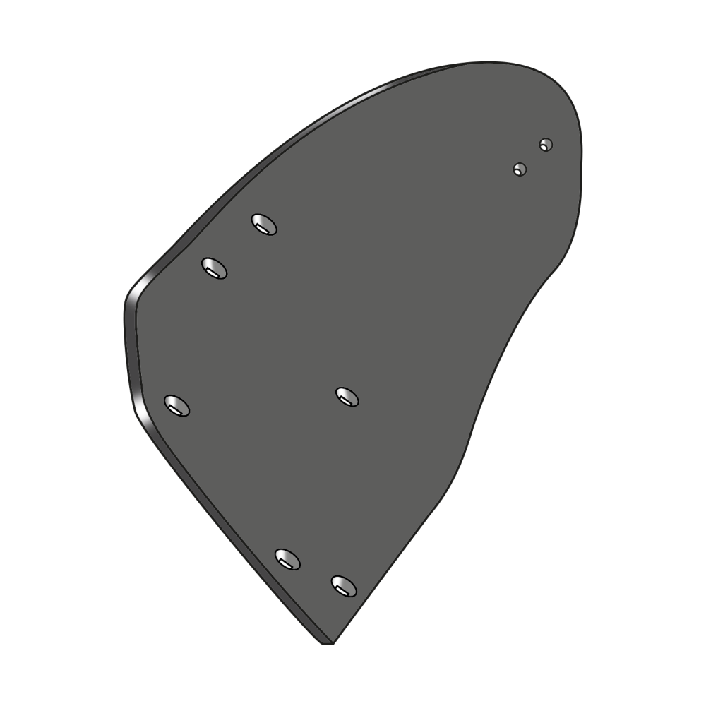 Angled front view with bag zipped and handles upright.