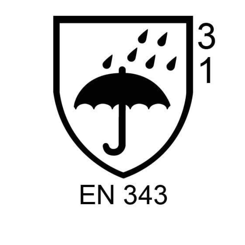 Regenjacke Hi-vis, gelb, Größe L, Hydrowear