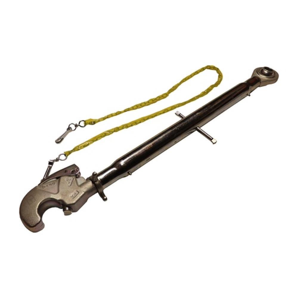 Angled front view with bag zipped and handles upright.