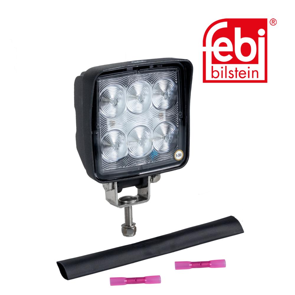 Werklamp met montagemateriaal