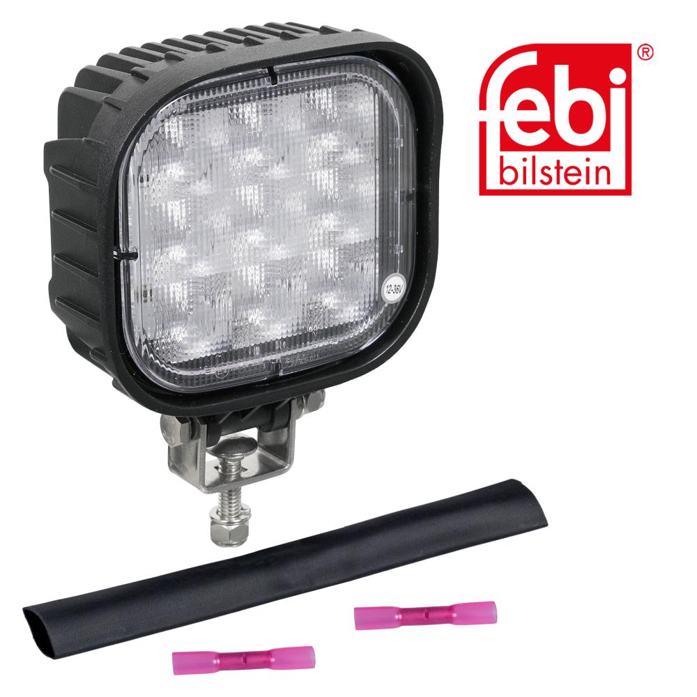 Werklamp met montagemateriaal