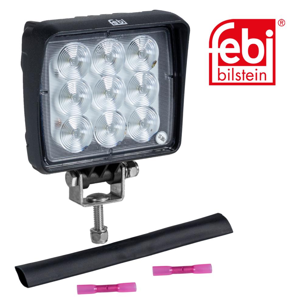 Werklamp met montagemateriaal