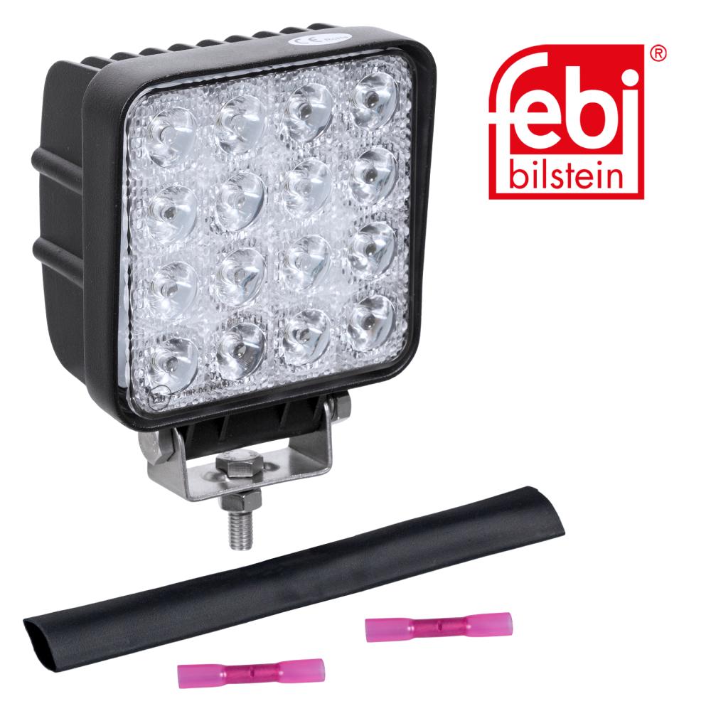 Werklamp met montagemateriaal