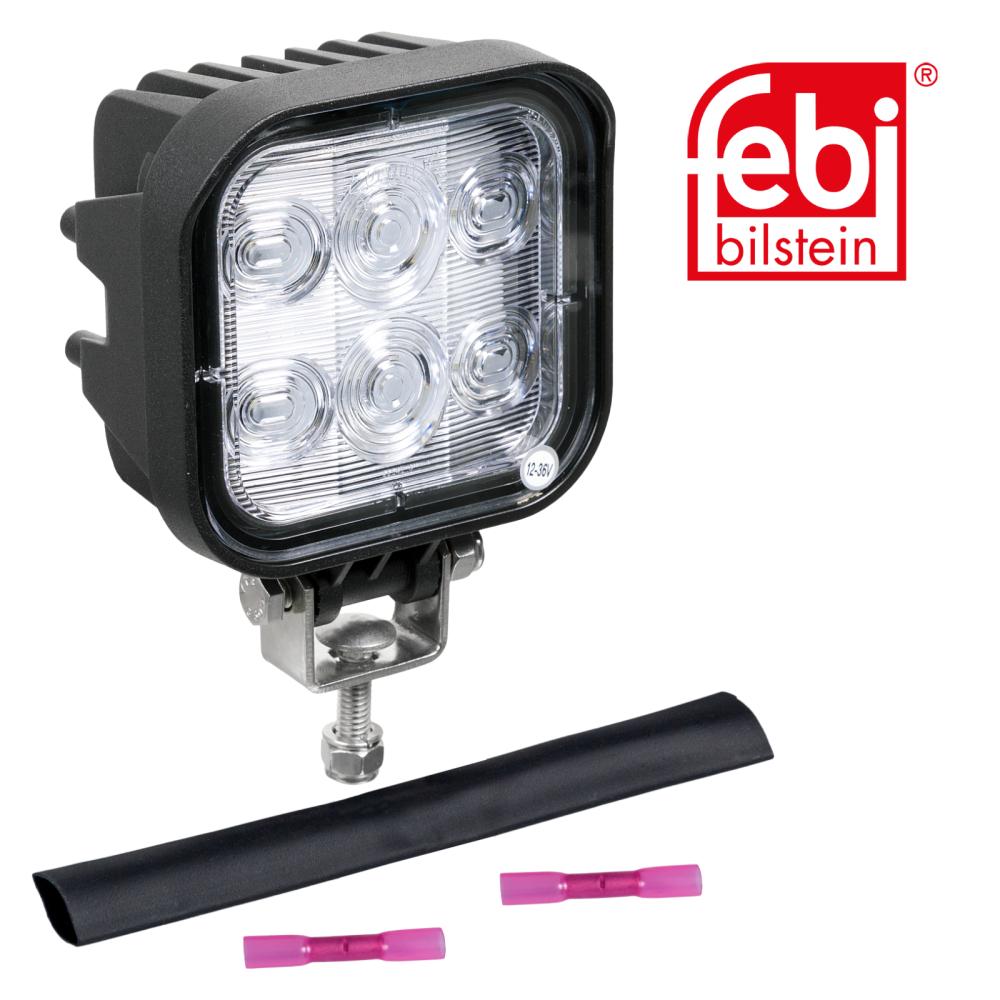 Werklamp met montagemateriaal