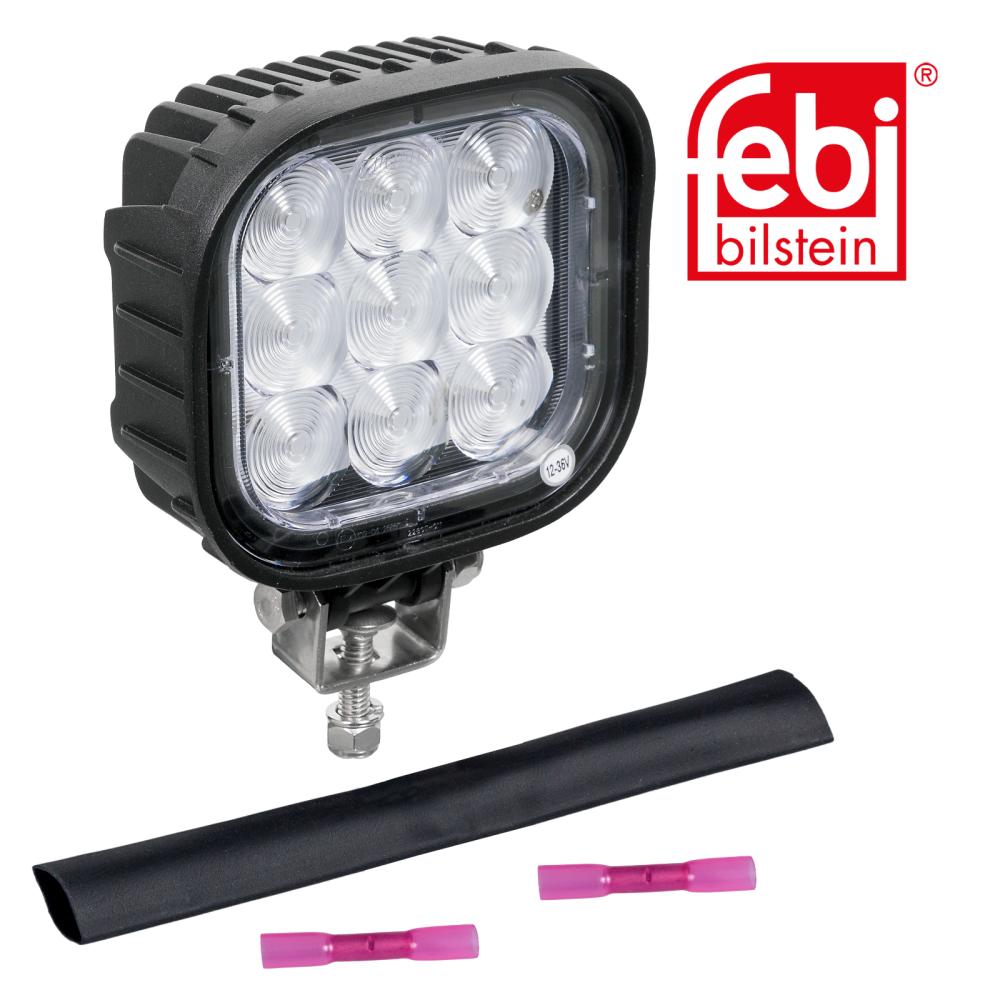 Werklamp met montagemateriaal